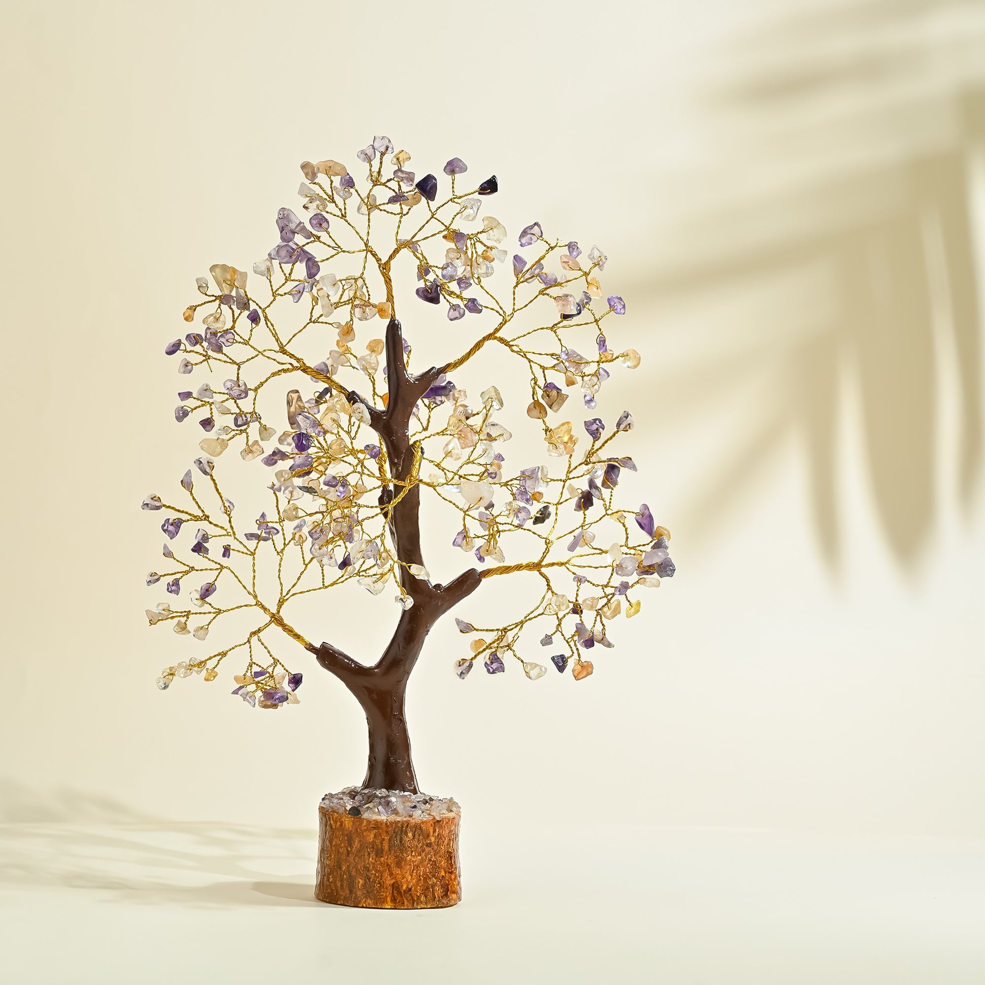 Amethyst & Citrine Crystal Tree, Perfect Gift for Abundance, Meditation & Home Décor