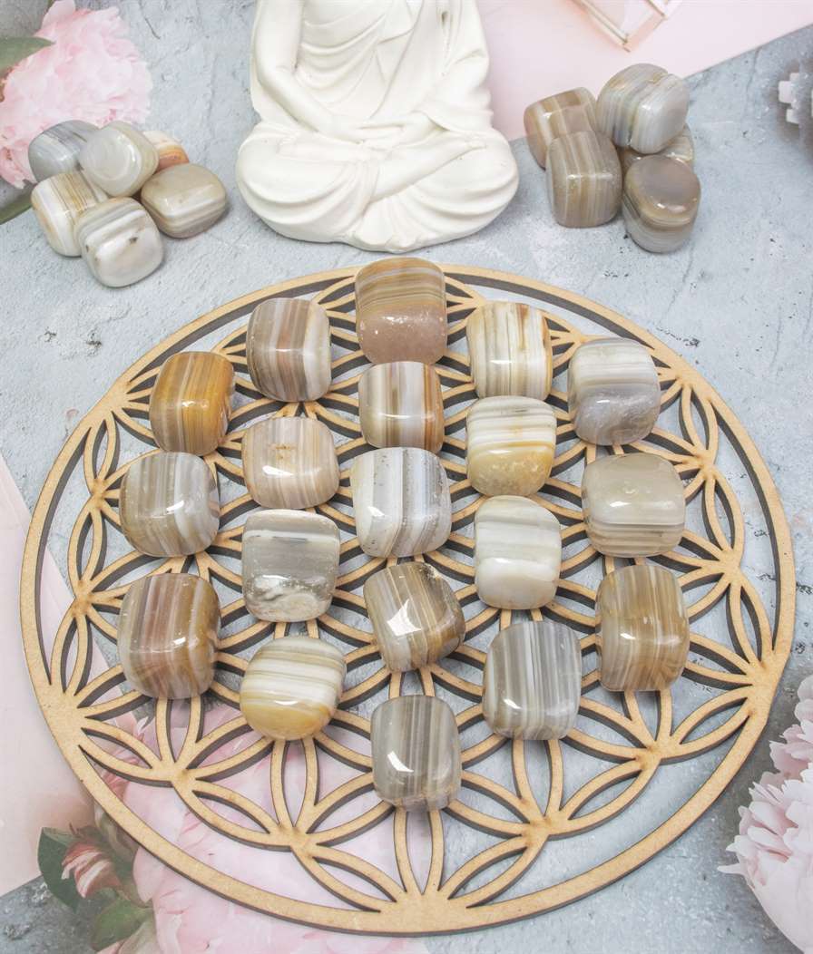 Botswana agate Tumble Stone