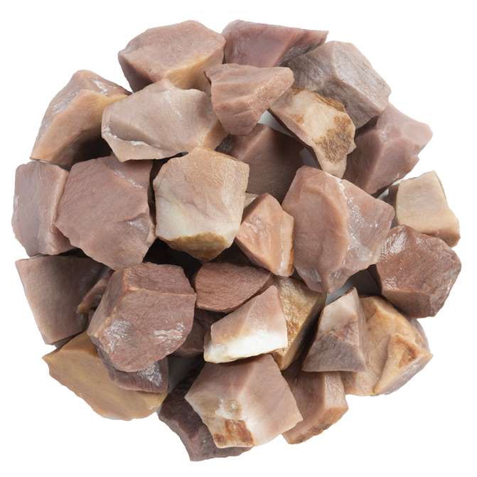 Pink Agate Rough/Raw Crystal for Tumbling Chakra Balancing
