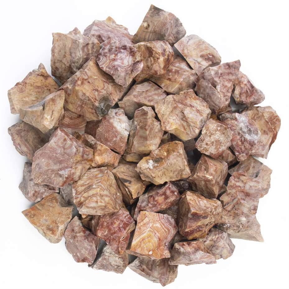 Rosetta Jasper Rough/Raw Natural Crystal for Tumbling Chakra Balancing