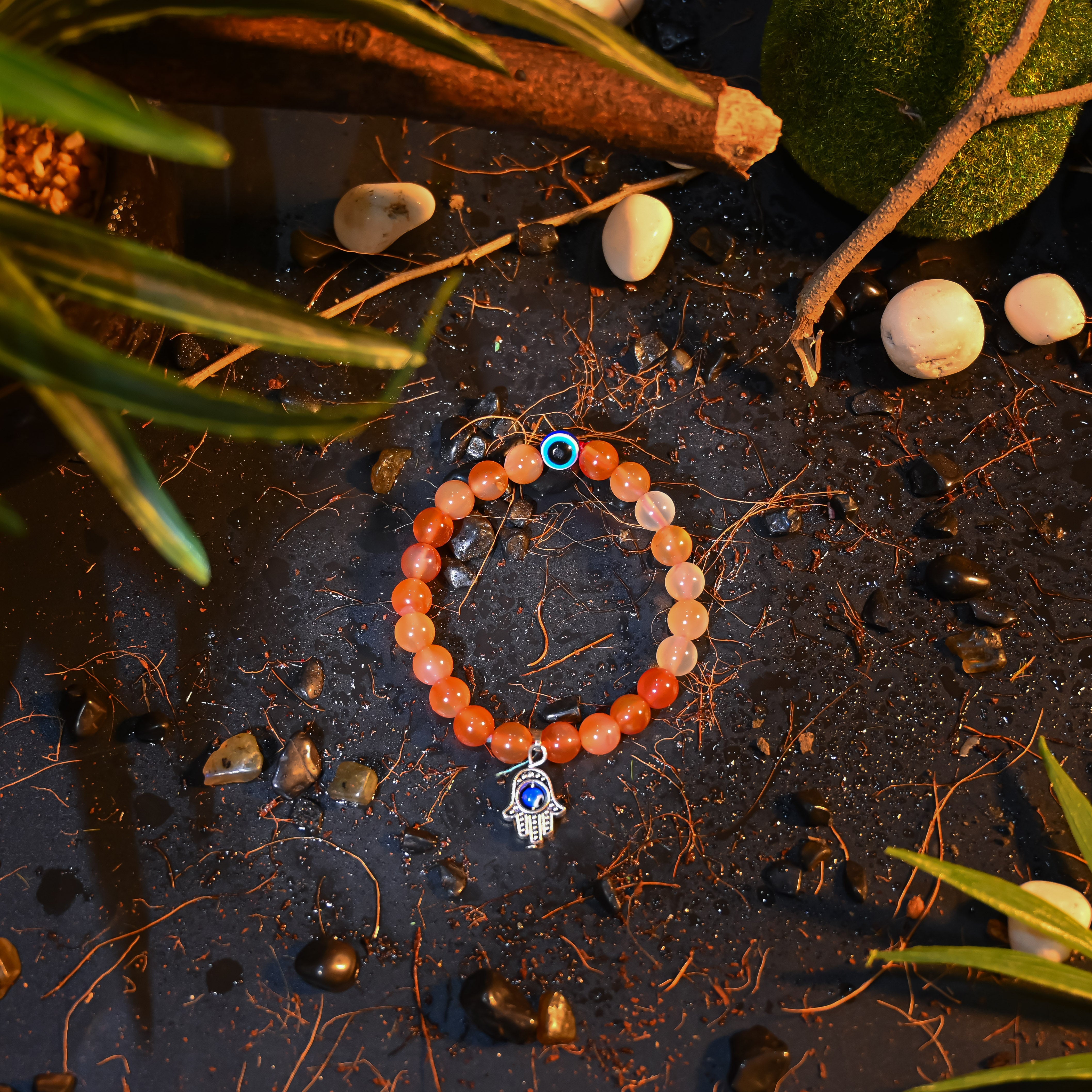 Carnelian Bracelet for Men & Women – Luck, Courage & Vitality