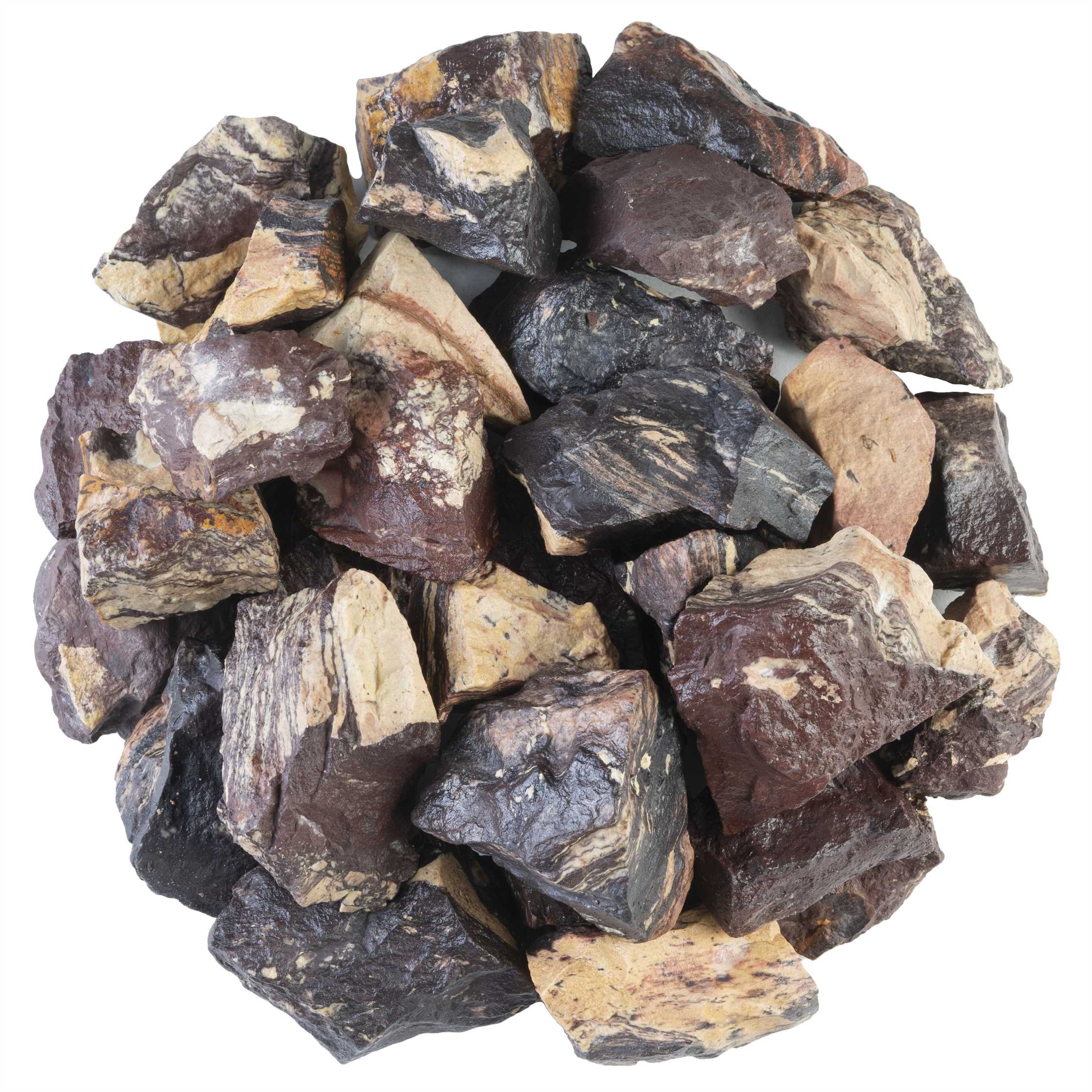 Wooden Jasper Rough/Raw Crystal for Tumbling Chakra Balancing