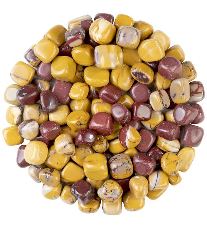 Mookaite jasper tumble stone