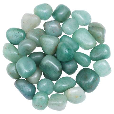 Green Jade tumble stone