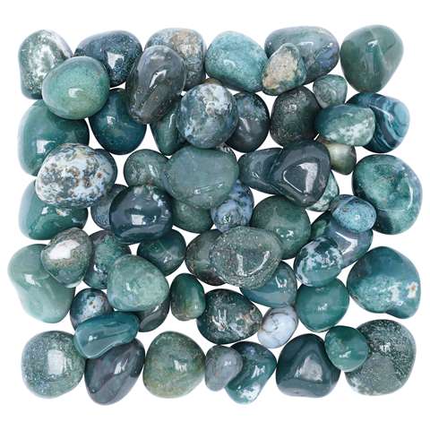 Moss Agate Tumble Stone