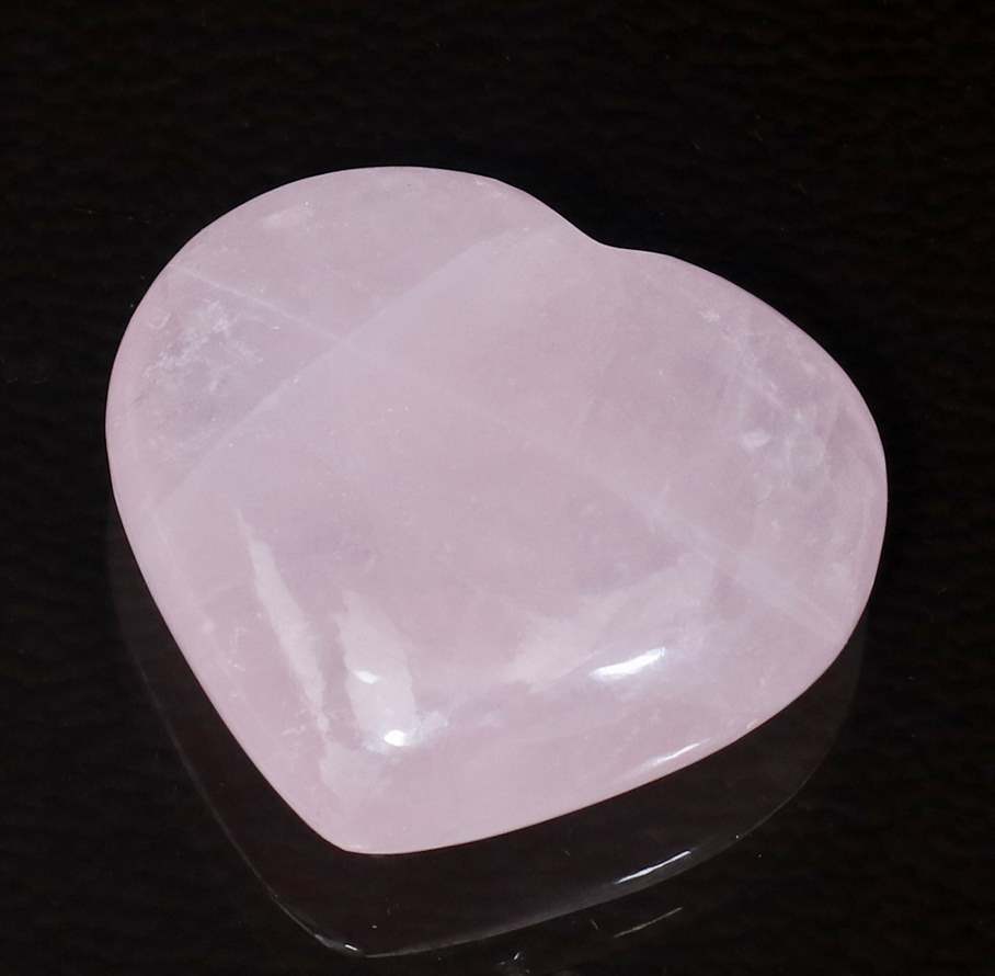Rose Quartz Heart