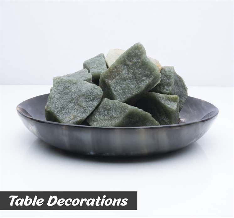 Green Aventurine Rough/Raw Natural Crystal for Tumbling Chakra Balancing