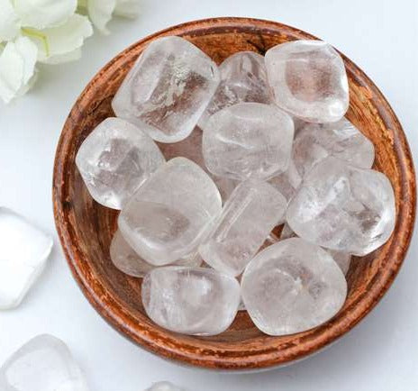 Clear Quartz Tumble Stone
