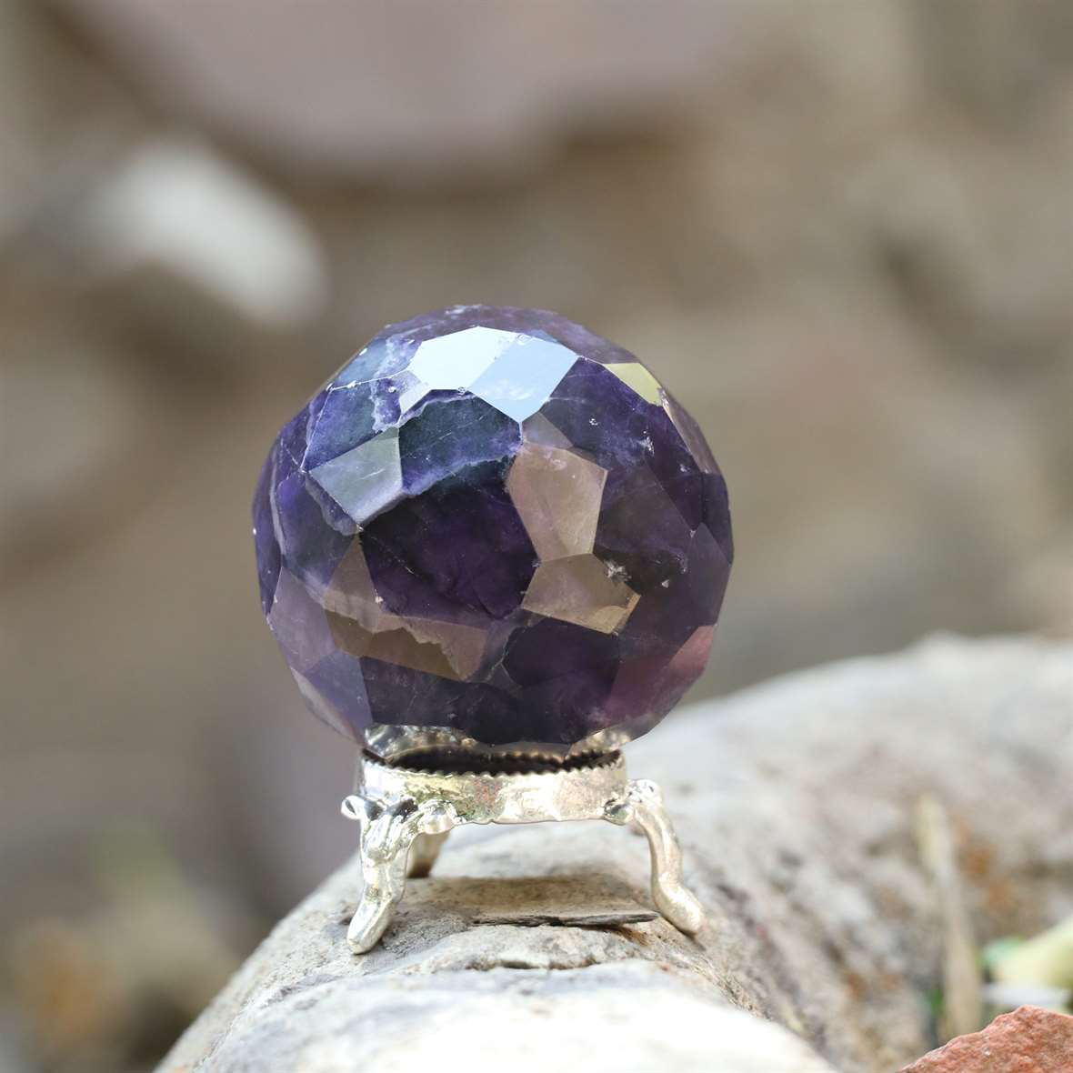 Amethyst Crystal Sphere Ball