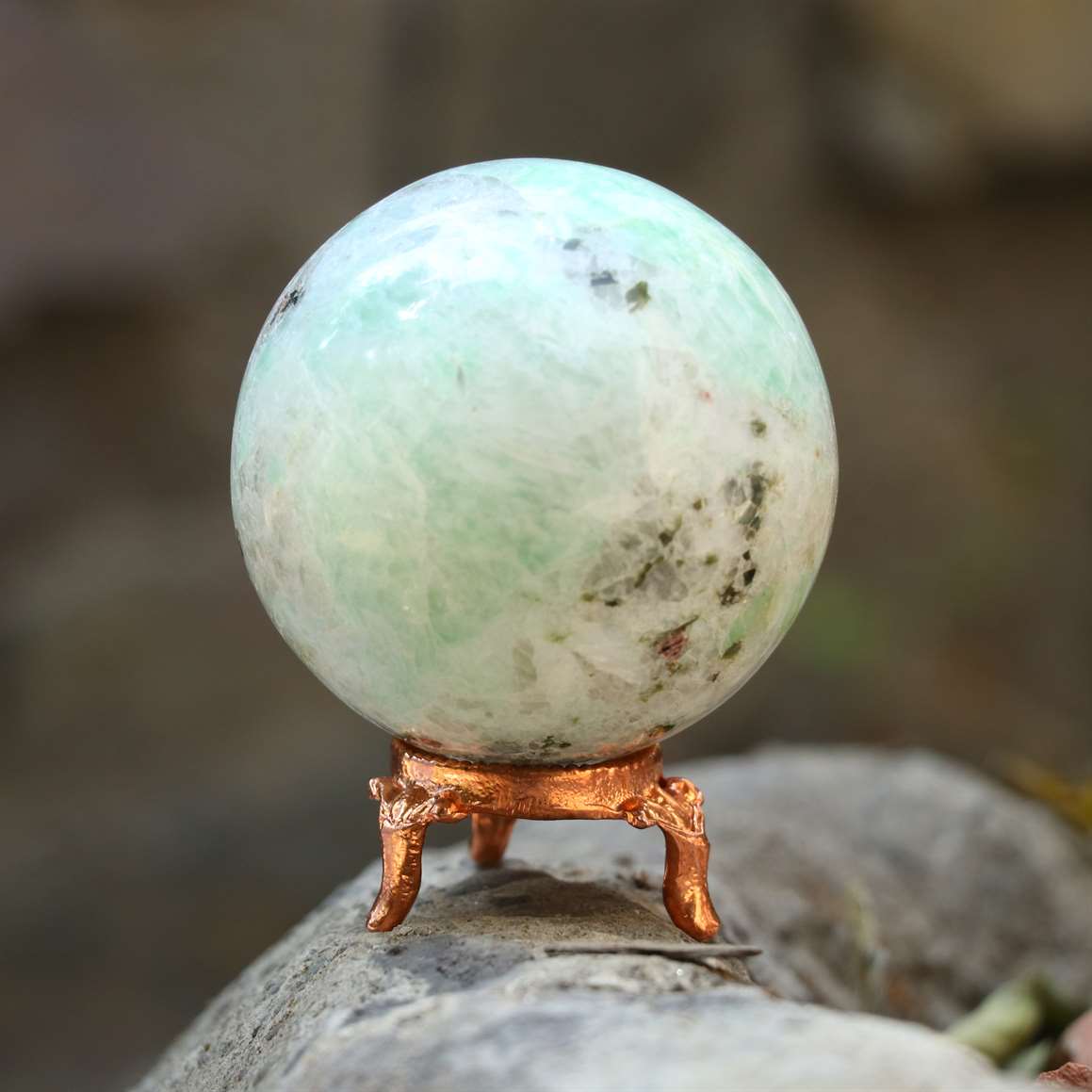 Amazonite Crystal Sphere Ball