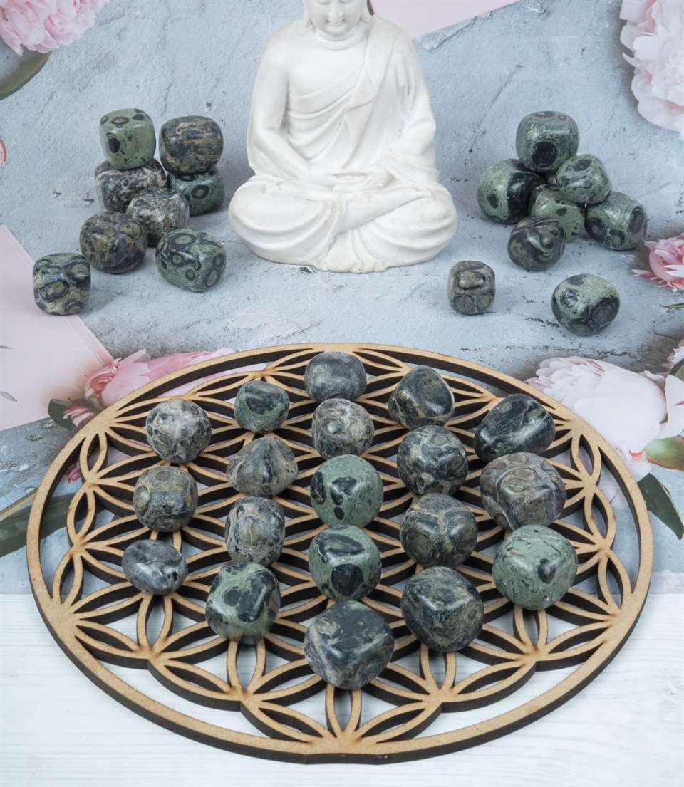 Kambaba Jasper Tumble Stone