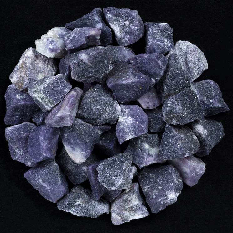 Lepidolite Rough/Raw Crystal for Tumbling Chakra Balancing