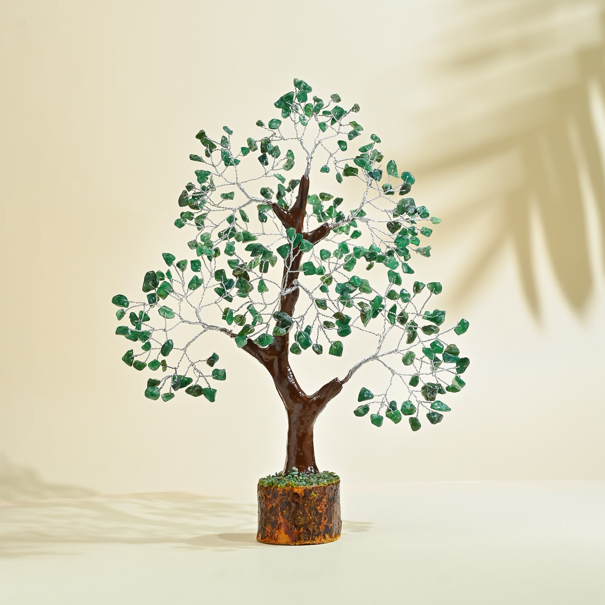 Green Aventurine Crystal Tree – Healing Crystal for Prosperity & Office Table Decoration