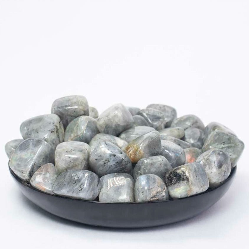 Purple Labradorite Tumble Stone