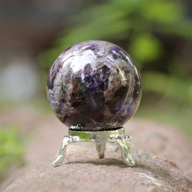 Amethyst Crystal Sphere Ball