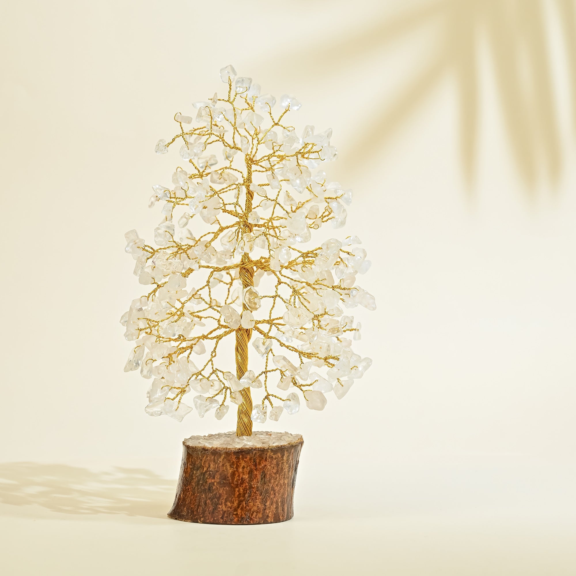 Clear Quartz Energy Tree – Handmade Crystal Showpiece for Healing & Clarity