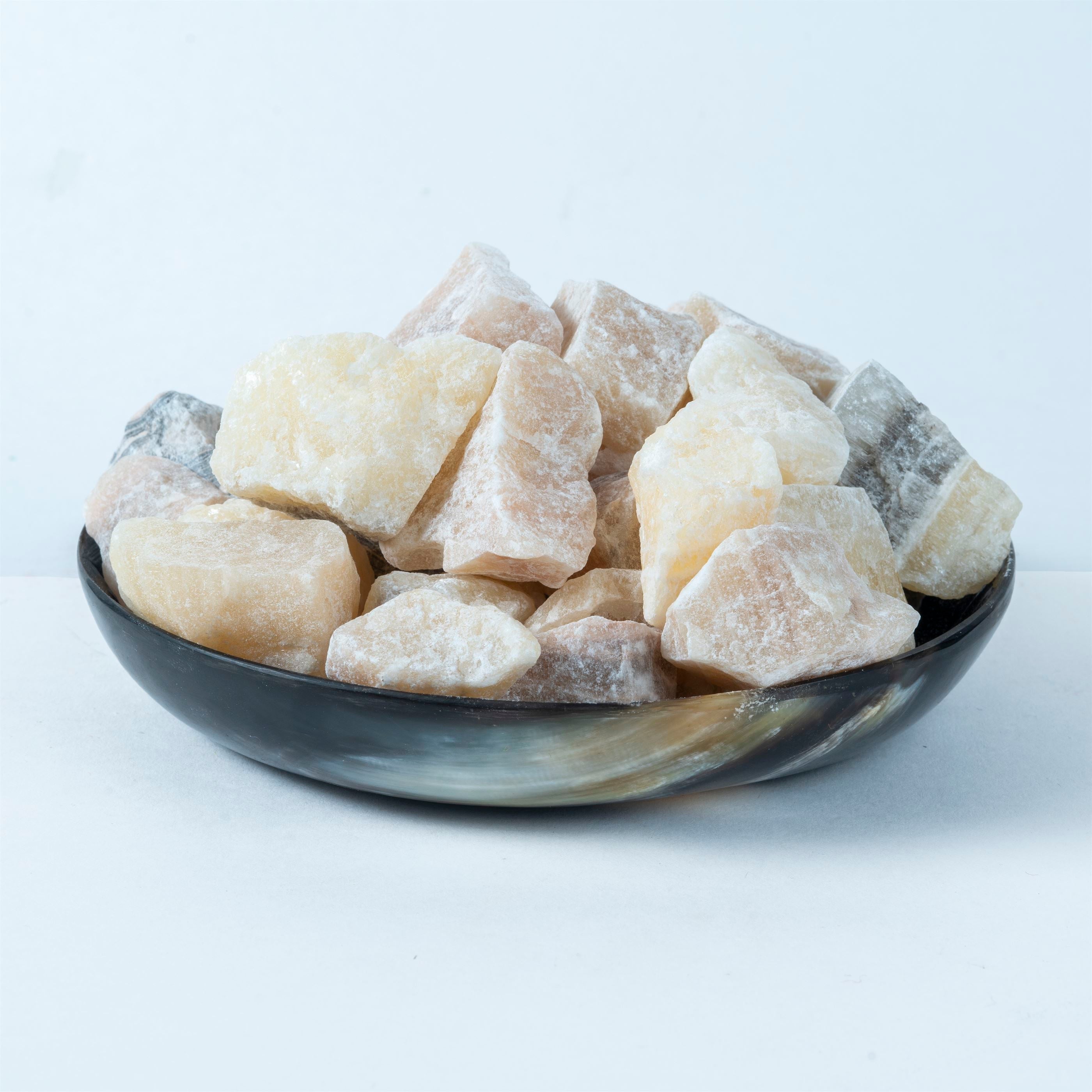 Zebra Calcite Rough/Raw Crystal for Tumbling Chakra Balancing