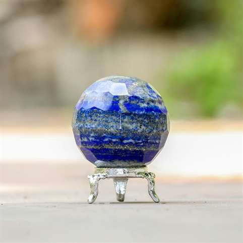 Sodalite Crystal Sphere Ball - Mental Clarity