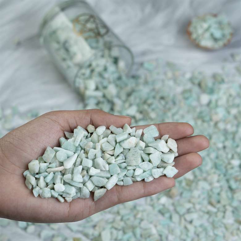 Amazonite Crystal Chips Stone