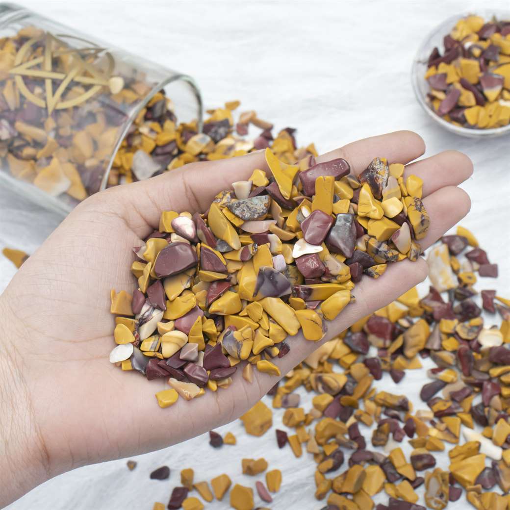 Mookaite Jasper Crystal Chips Stone