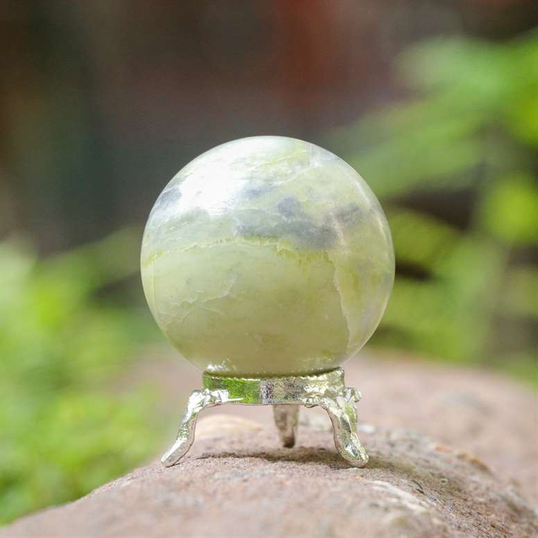 Serpentine Crystal Sphere Ball - Kundalini Activation