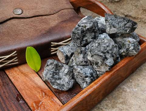 Larvikite Rough/Raw Natural Crystal for Tumbling Chakra Balancing